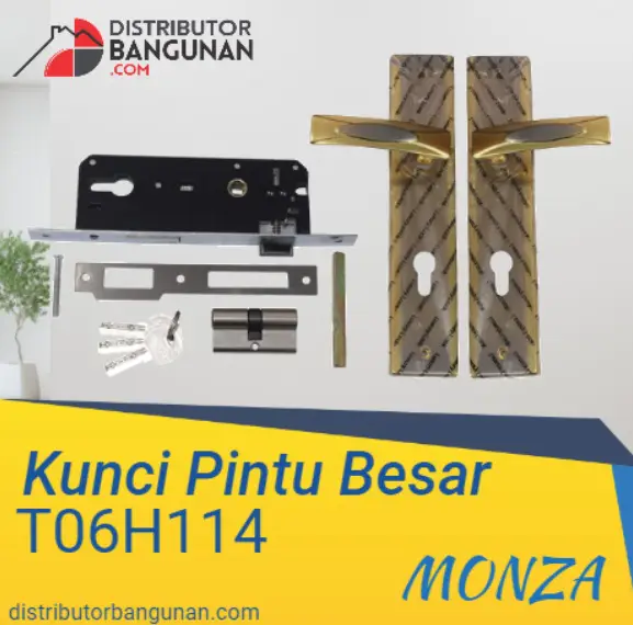 Kunci Pintu Besar T06H114 MONZA