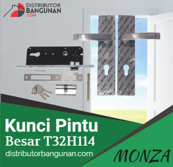 Kunci Pintu Besar T32H114 MONZA