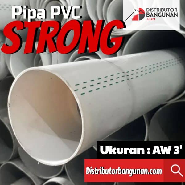 Pipa Pvc 3' Aw Putih STRONG (14-18)