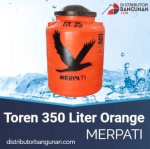 Toren 350 ltr Orange MERPATI