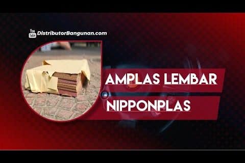 Distributor Amplas Lembaran NipponPlas Waterproofing, R By Distributor Bangunan Bandung