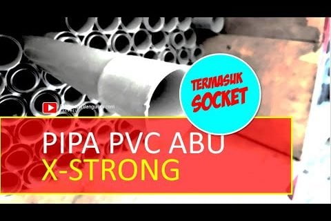 Pipa Pvc ABU Type AW dan D Dengan Termasuk Socket. Belum Pernah ADA!
