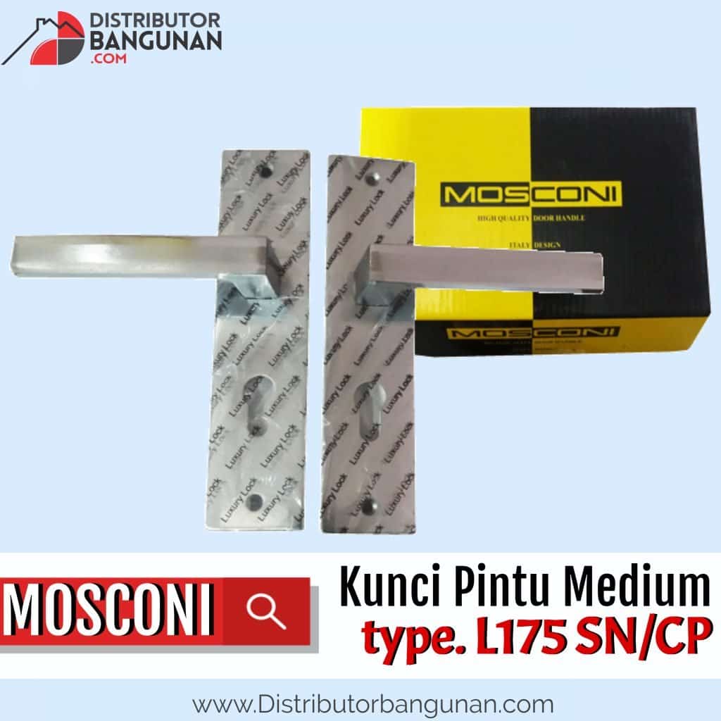Kunci Pintu Medium MOSCONI L175 SN CP