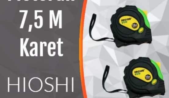 Meteran 7,5 m Karet HIOSHI (144)