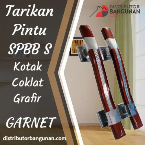Tarikan Pintu SPBB S Kotak Coklat Grafir GARNET (120)