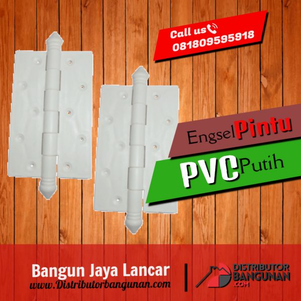 Engsel Pintu Pvc Putih HRD