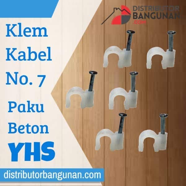 Klem Kabel No 7 Paku Beton YHS (171)
