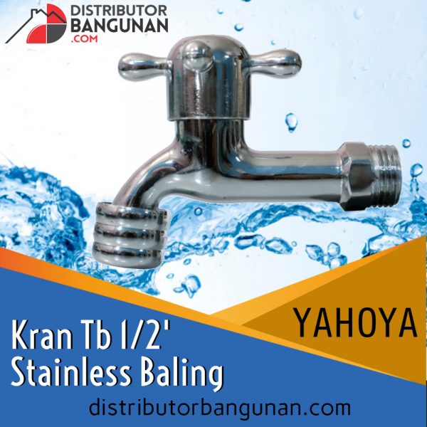 Kran Tb 1/2' Stainles Baling YAHOYA (49)