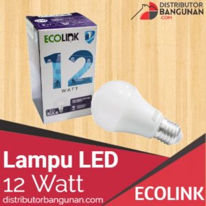 Distributor Lampu Led Ecolink Philips Bandung, Harga Lampu Bersaing! 4 Lampu Led 12 Watt Bulb ECOLINK