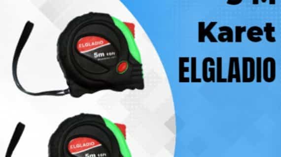 Meteran 5 m Karet ELGLADIO (12 Pcs) (148)