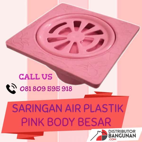 Saringan Air Plastik Pink Body Besar ALINCO (29)