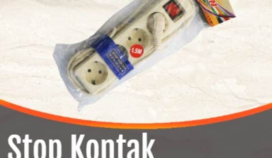 Stop Kontak 4 Lbg+1,5m EL114 ELTRON (165)