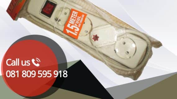 Stop Kontak 4 Lubang + Kabel 1,5 m VLC (165)