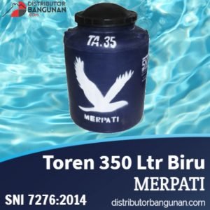Toren 350 Ltr Biru MERPATI