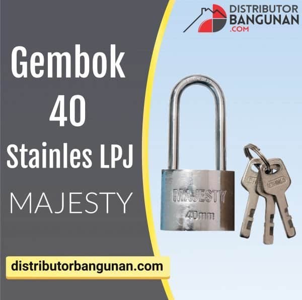 Gembok 40 Stainles Lpj MAJESTY