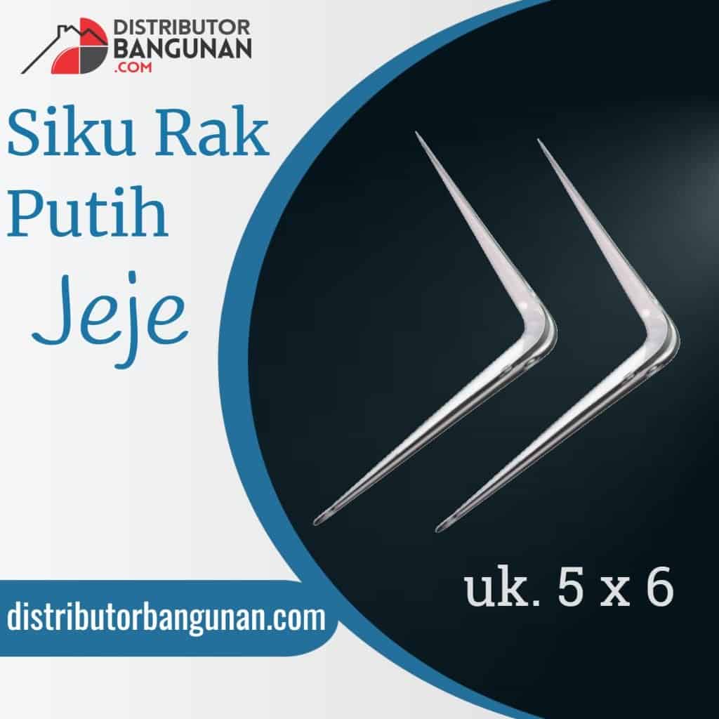 Siku Rak 5x6 Putih JEJE