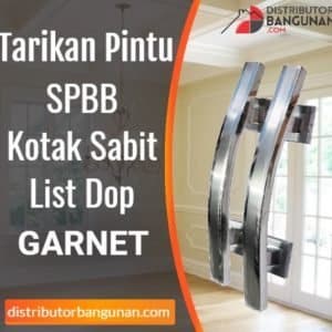 Tarikan Pintu SPBB Kotak Sabit List Dop GARNET