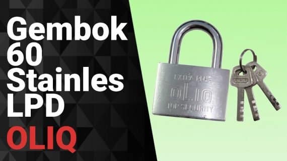 Gembok 60 Stainles Lpd OLIQ (133)