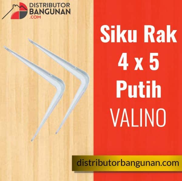 Siku Rak 4x5 Putih VALINO (144)