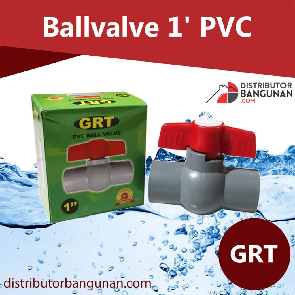 Ballvalve 1 Pvc GRT