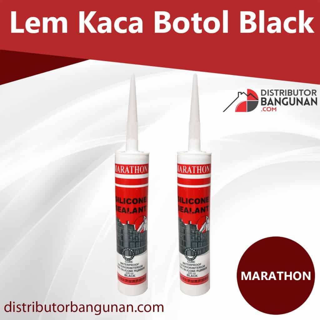 Lem Kaca Botol Black MARATHON