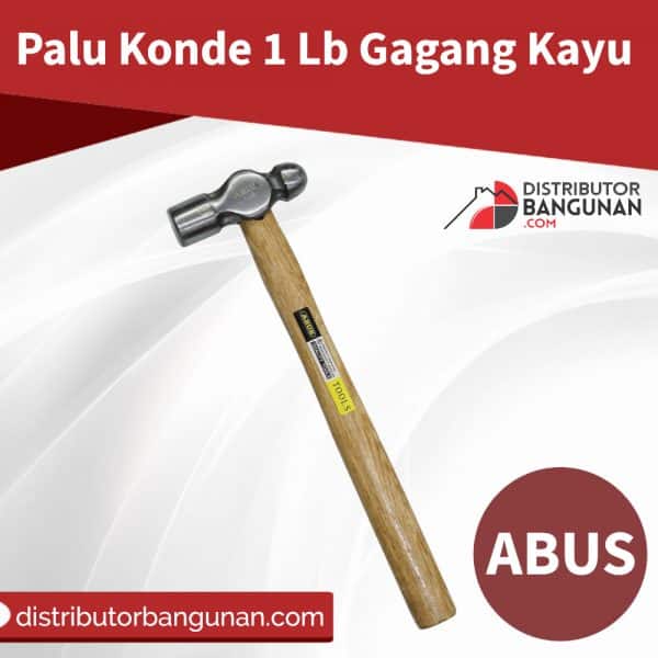 Palu Konde 1 Lb Gagang Kayu ABUS (144)