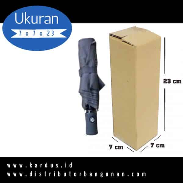 Kardus Polos Ukuran 7 x 7 x 23