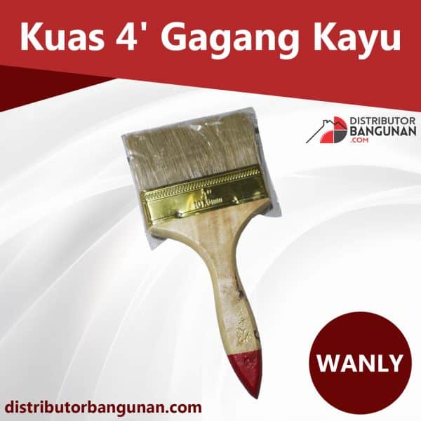 Kuas 4’ Gagang Kayu WANLY (83)