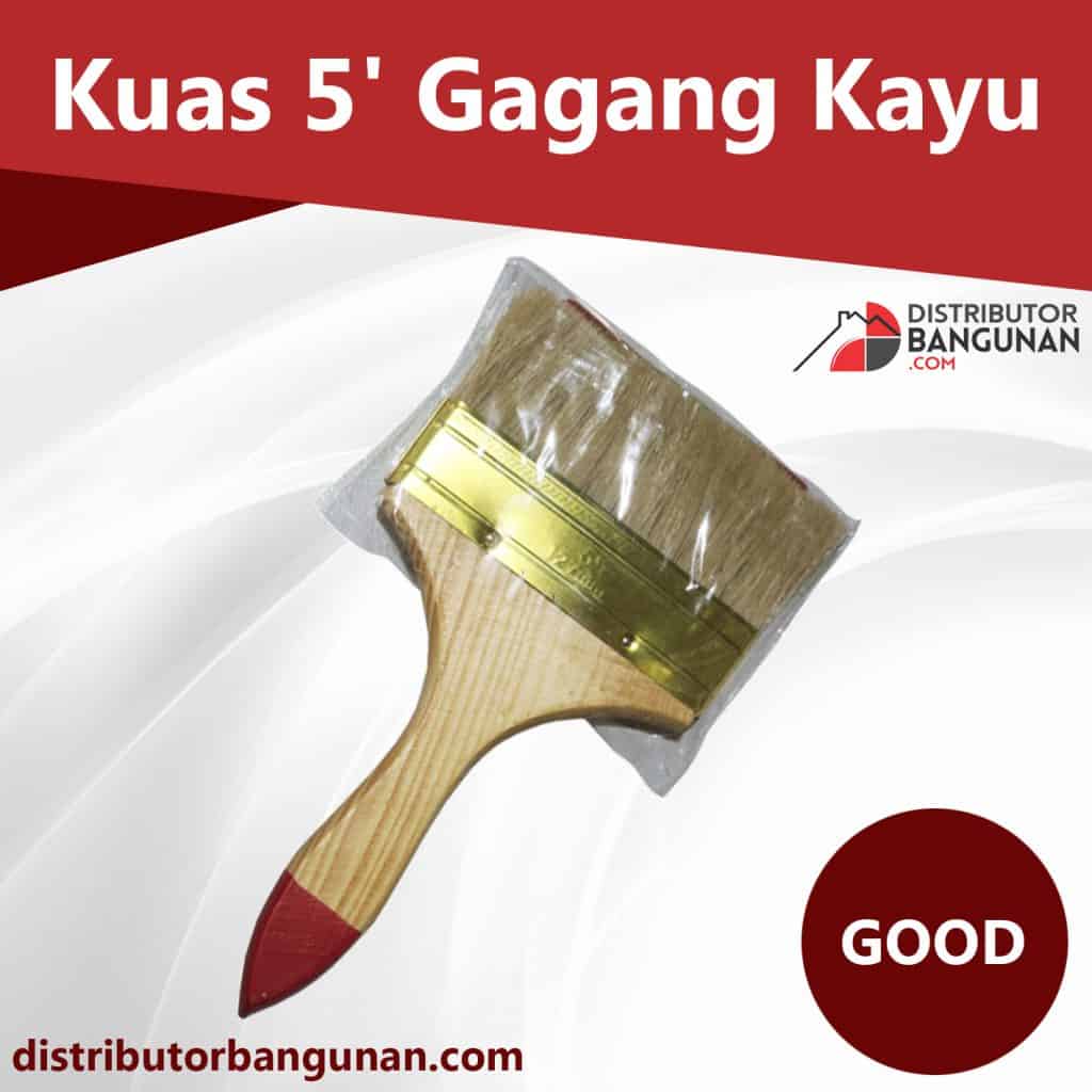 Kuas 5 Gg Kayu GOOD