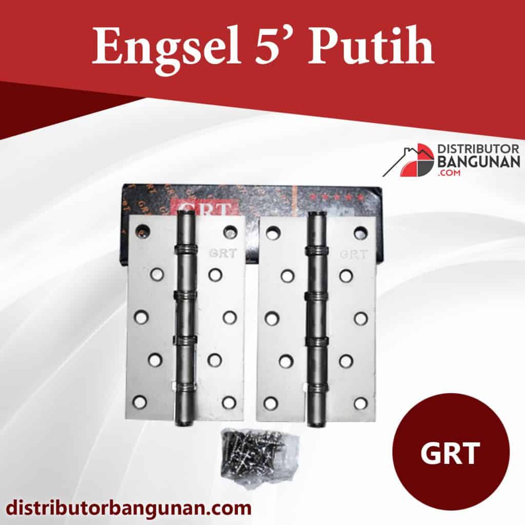Engsel 5 Putih GRT