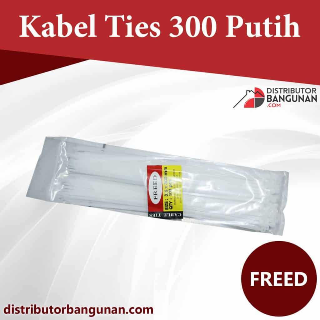 Kabel Ties 300 Putih FREED