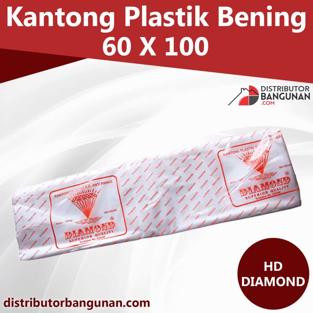 Kantong Plastik Bening 60 x 100 HD DIAMOND PB