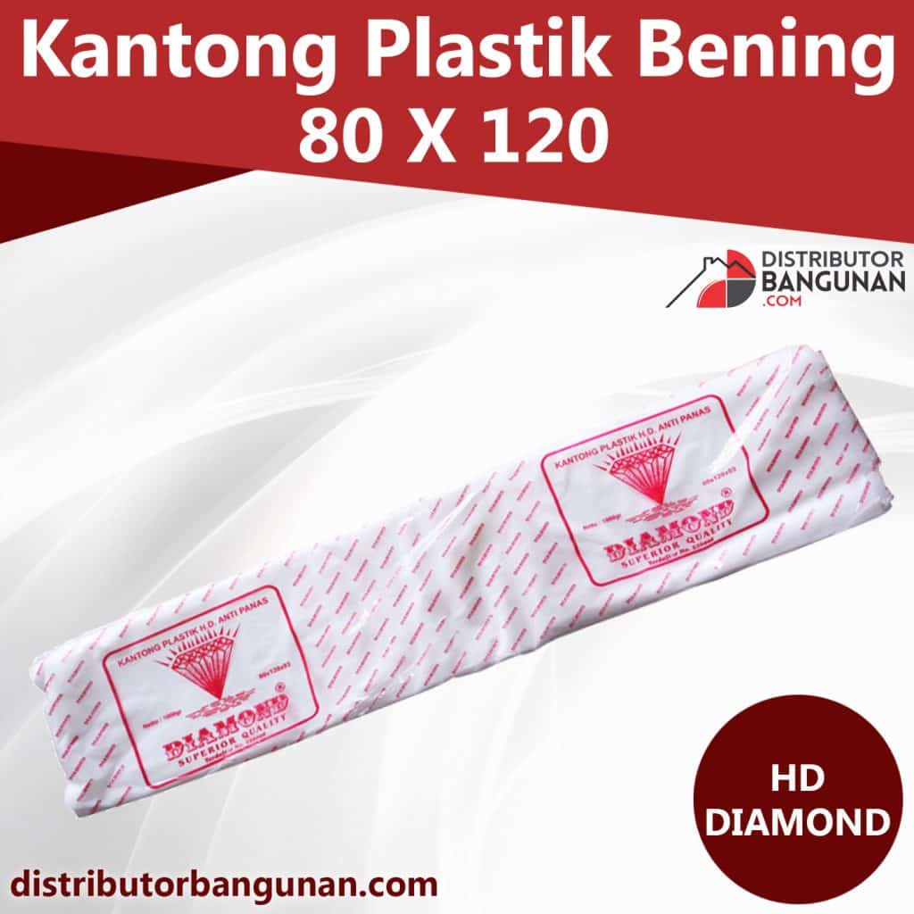 Kantong Plastik Bening 80 x 120 HD DIAMOND 1