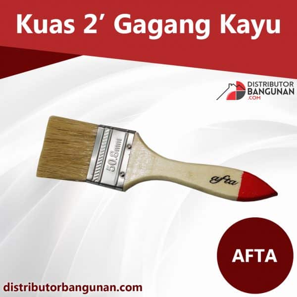Kuas 2’ Gagang Kayu AFTA (83)