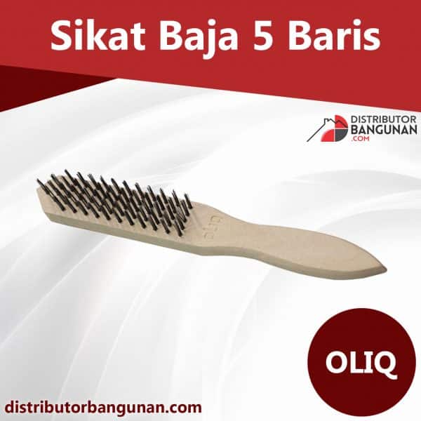 Sikat Baja 5 Baris OLIQ (141)