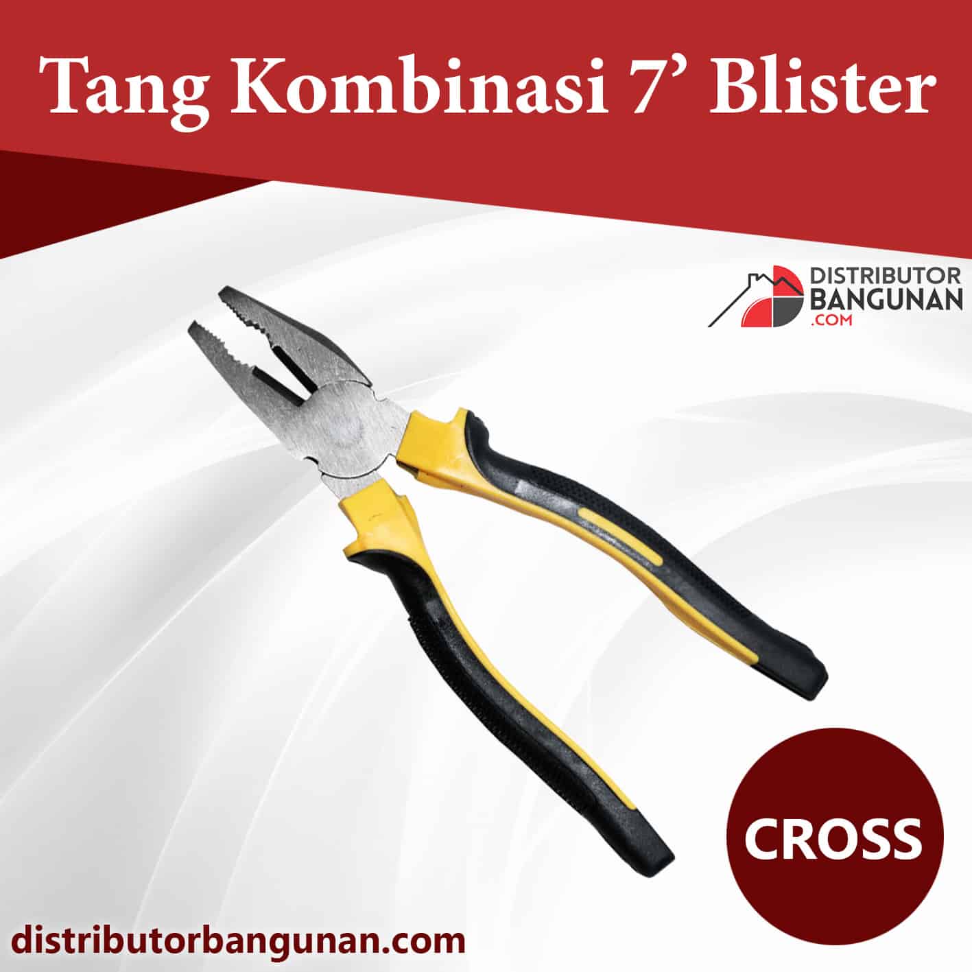 Tang Kombinasi 7’ Blister CROSS (142)