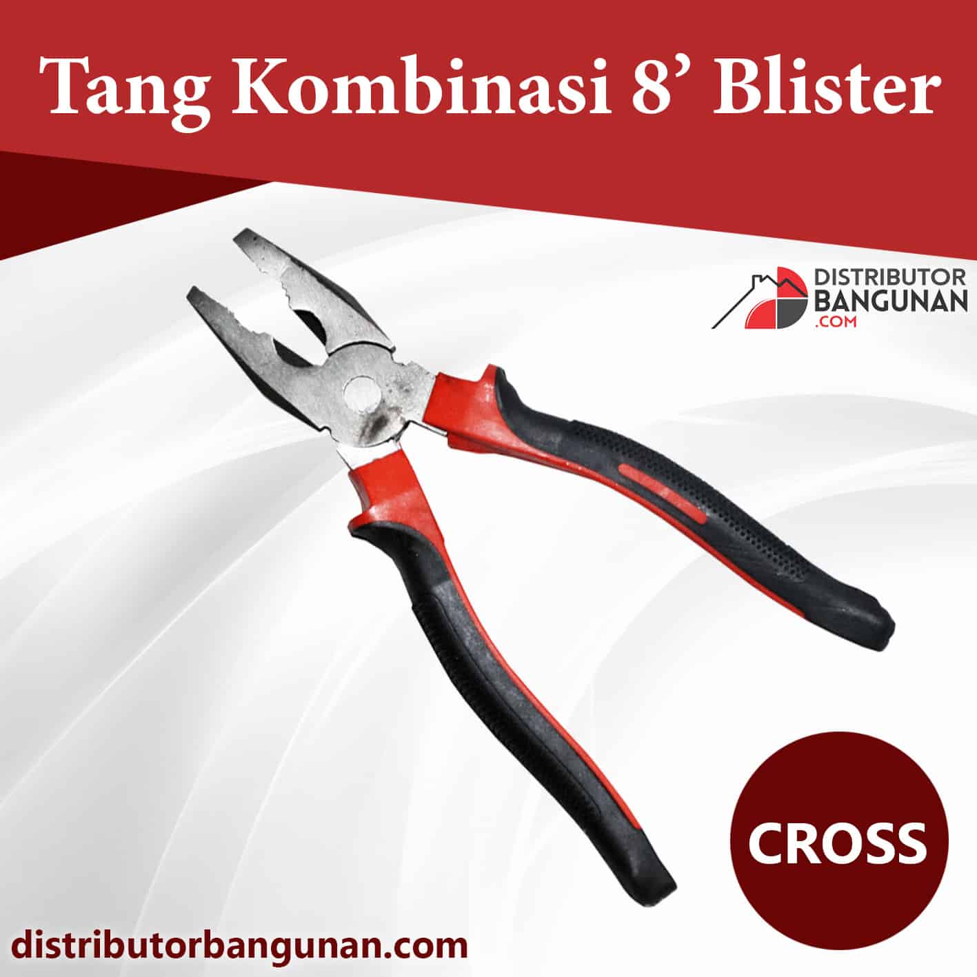 Tang Kombinasi 8’ Blister CROSS (142)