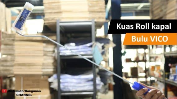 Kuas Roll Kapal Bulu VICO