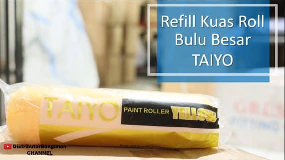Refill Kuas Roll Bulu Besar TAIYO