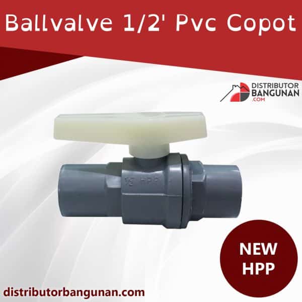 Ballvalve ½’ PVC Copot NEW HPP (45)