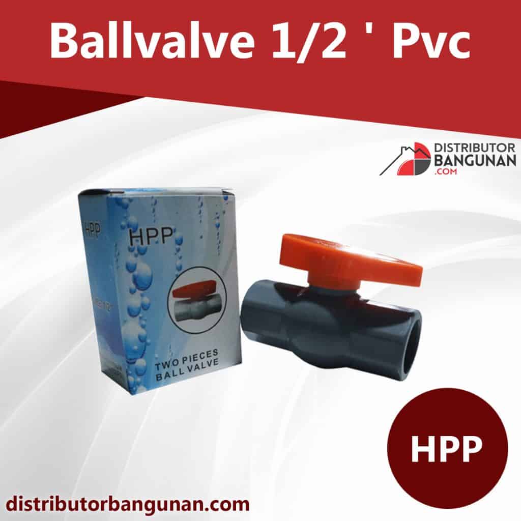 Ballvalve 1per2 Pvc HPP