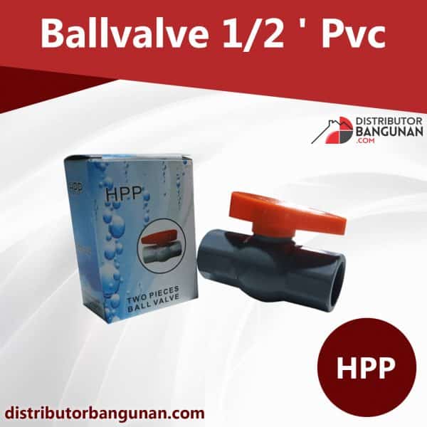 Ballvalve ½’ Pvc HPP (45)