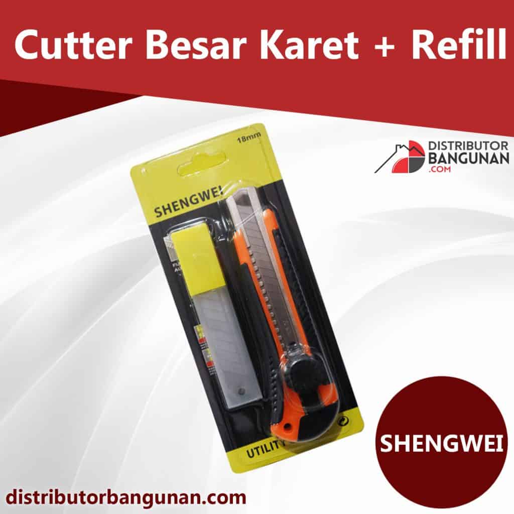 Cutter Besar Karet Refill SHENGWEI