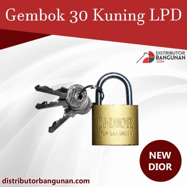 Gembok 30 Kuning Lpd NEW DIOR