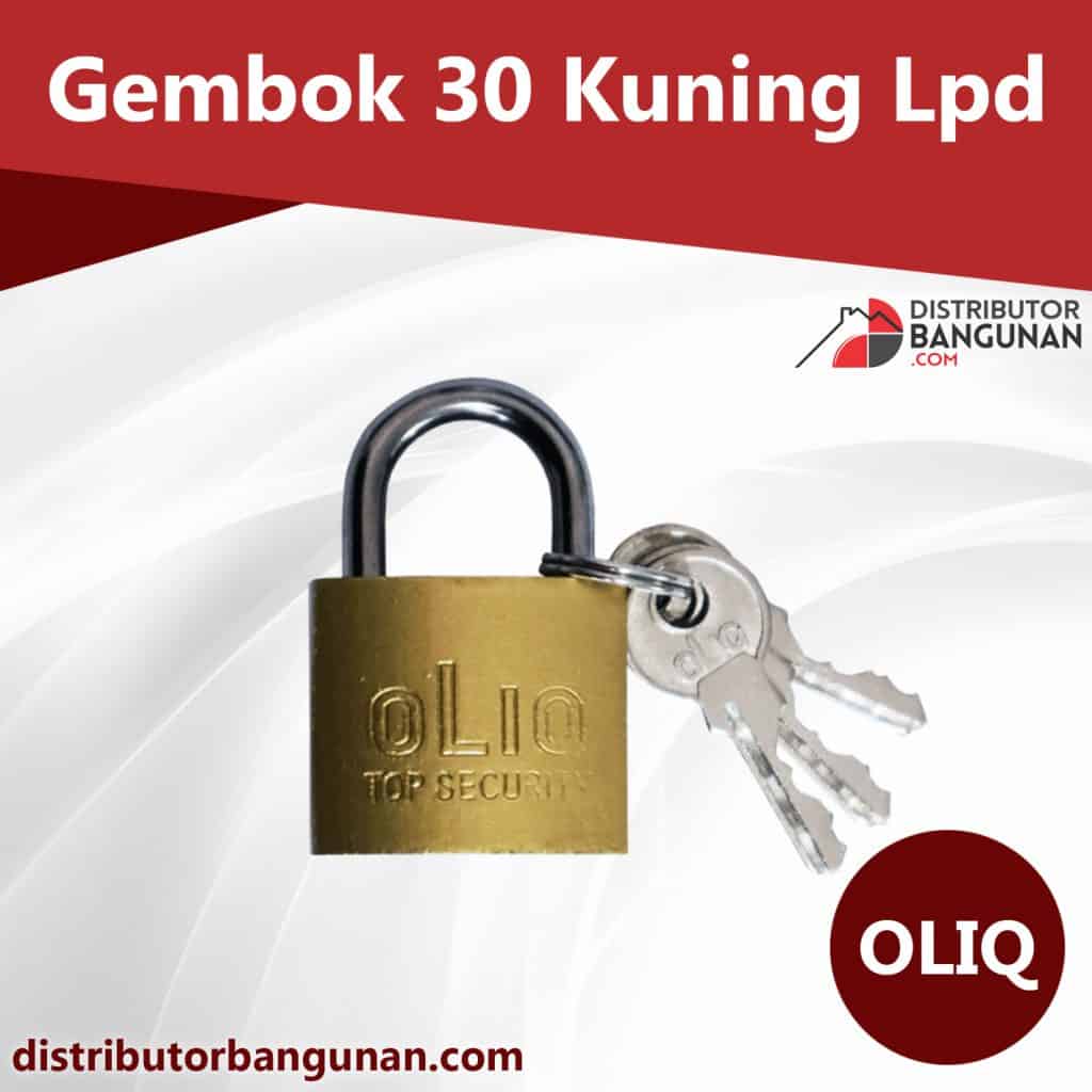 Gembok 30 Kuning Lpd OLIQ 1