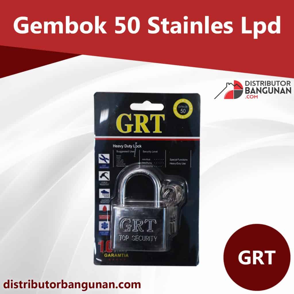 Gembok 50 Stainles Lpd GRT