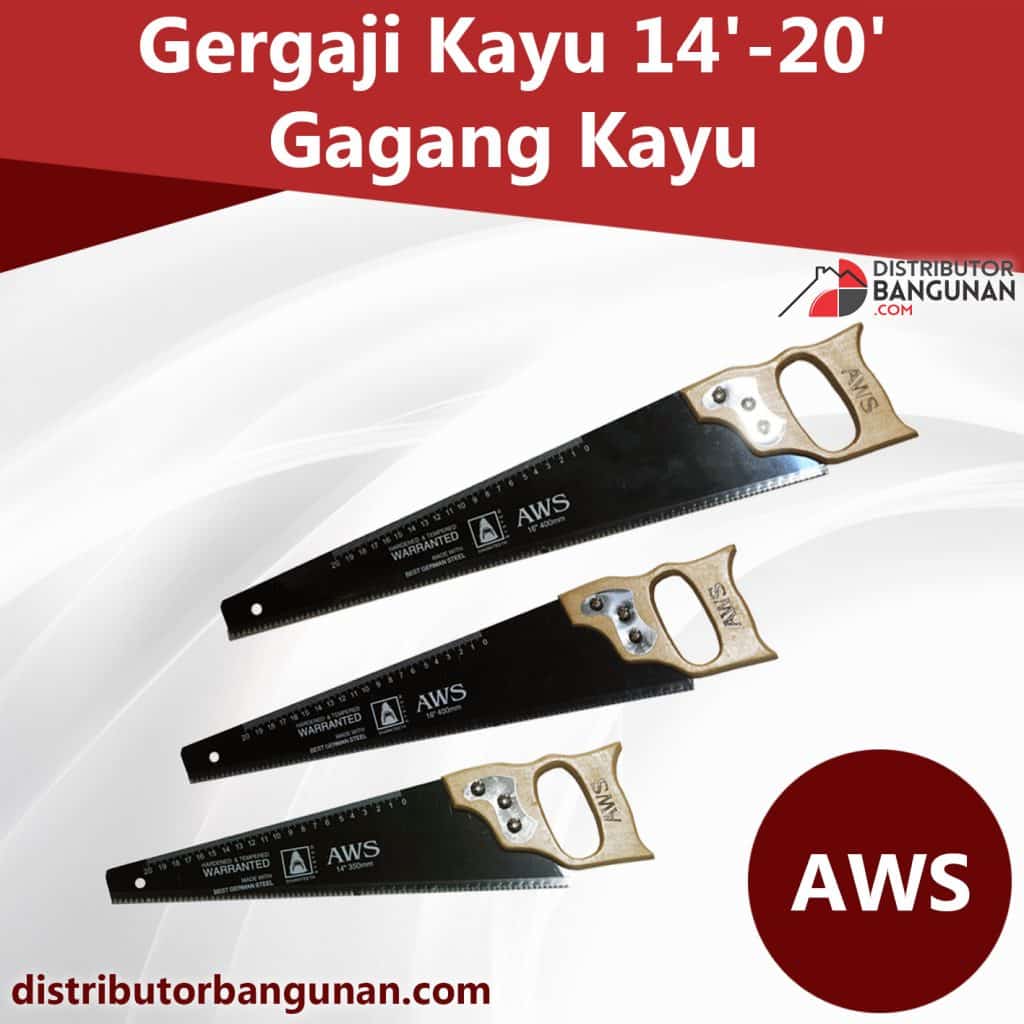 Gergaji Kayu 14 20 Gg Kayu AWS