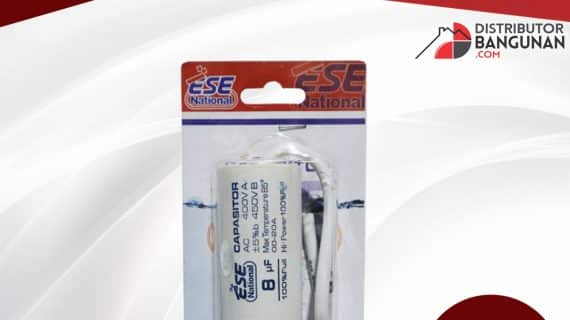 Kapasitor Bulat 8 Uf Blister ESE (40)