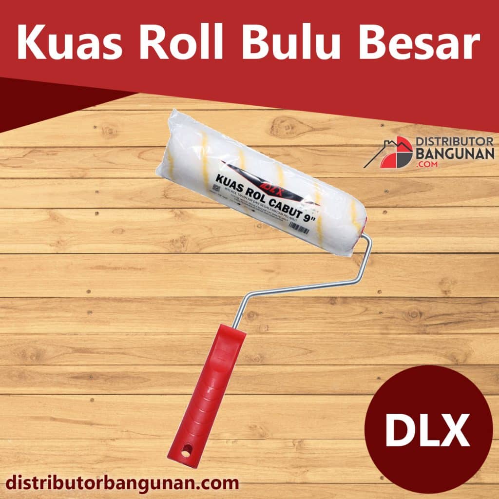 Kuas Roll Bulu Besar DLX