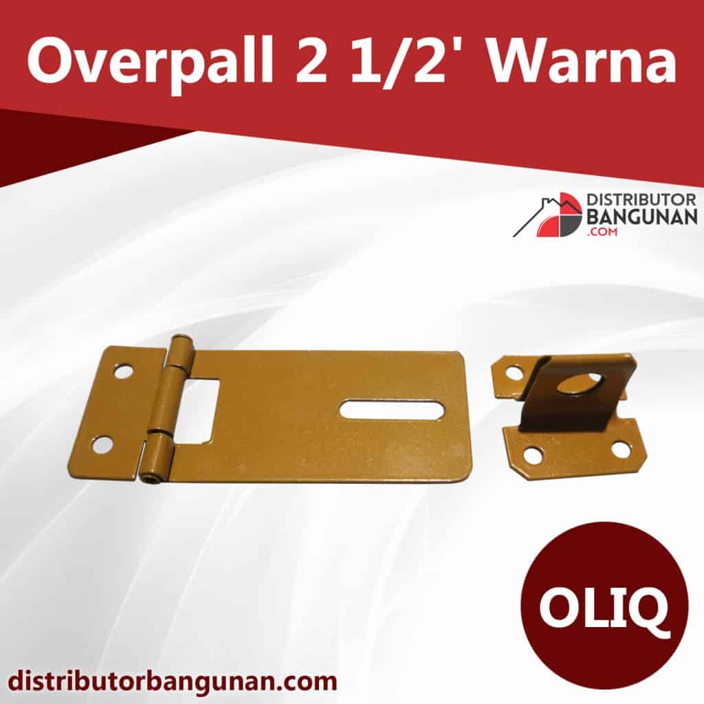 Overpall 2 ½’ Putih OLIQ (129) 1 Overpall 2 1per2 Warna OLIQ